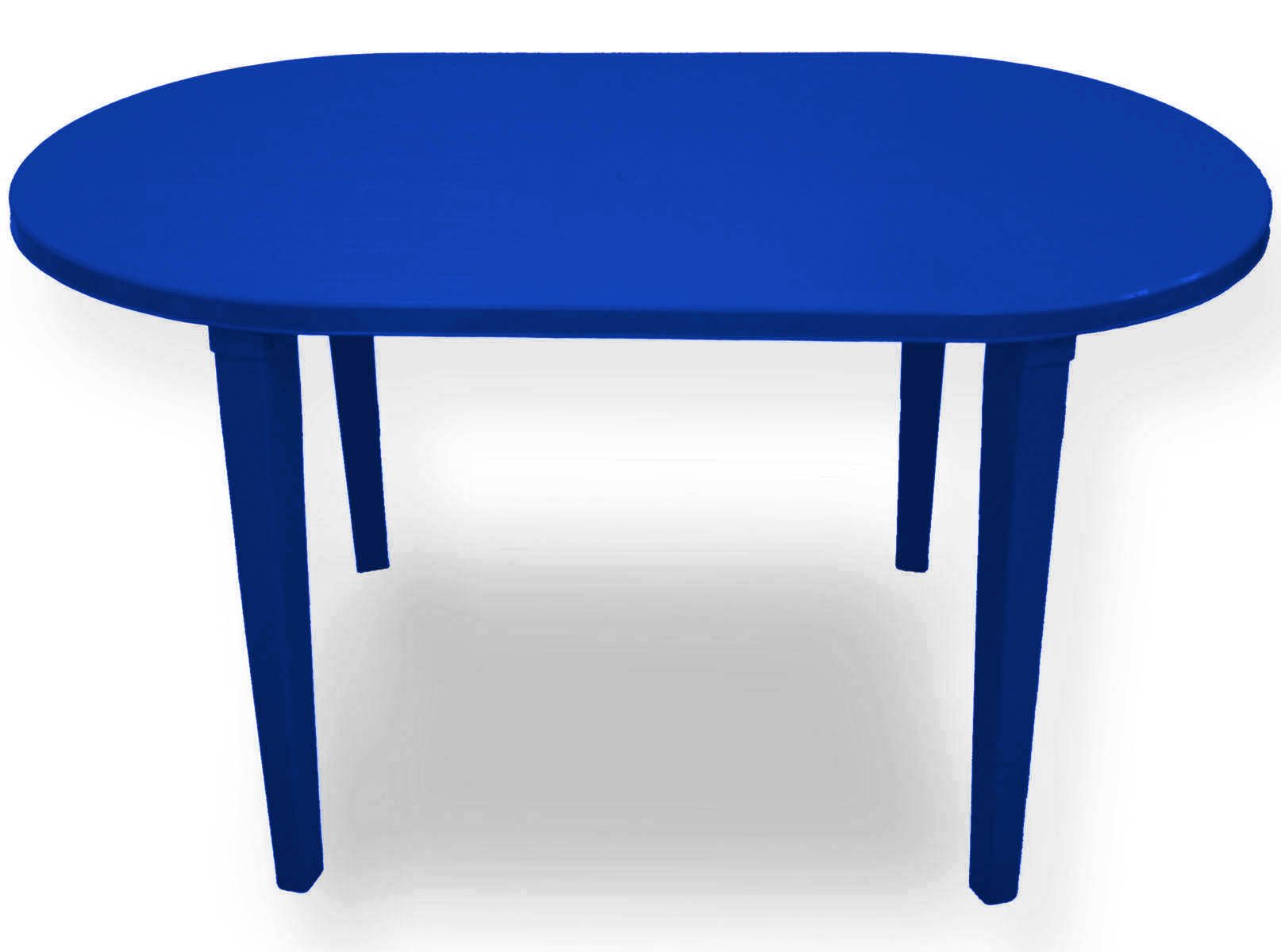 стол пластиковый круглый синий